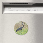 Great Blue Heron - Ardea herodias Magnet (In Situ (Geschirrspüler))
