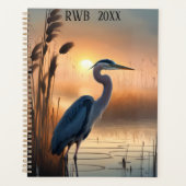 Great Blue Heron at Sunrise Planer (Vorderseite)