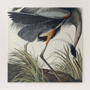 Great Blue Heron aus Birds of America Puzzle