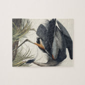 Great Blue Heron aus Birds of America Puzzle (Horizontal)