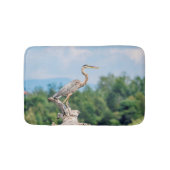 Great Blue Heron Badematte (Vorderseite)