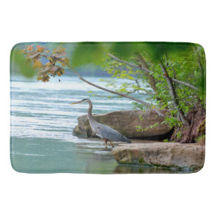 Great Blue Heron Badematte