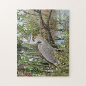 Great Blue Heron - Bird Jigsaw Puzzle (Vertikal)