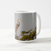 Great Blue Heron Bird Naturfotografie Natur Kaffeetasse (VorderseiteRechts)