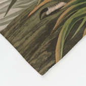 Great Blue Heron Birds of America Audubon Print Fleecedecke (Ecke)