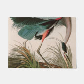 Great Blue Heron Birds of America Audubon Print Fußmatte (Vorderseite)