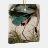 Great Blue Heron Birds of America Audubon Print Keramikornament (Rechts)