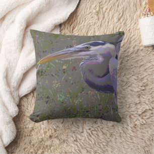 Great Blue Heron Challenge Kissen