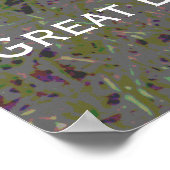 Great Blue Heron Challenge Poster (Ecke)