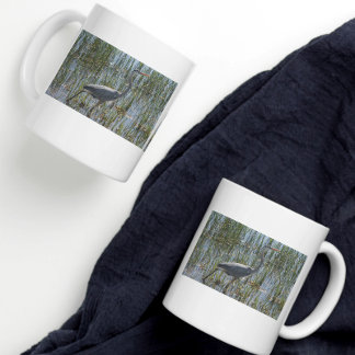 Great Blue Heron Closeup Fotografie Tasse