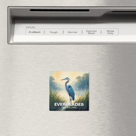 Great Blue Heron Everglades Travel Magnet (In Situ (Geschirrspüler))