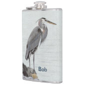 Great Blue Heron Flachmann (Links)