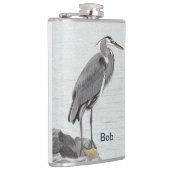 Great Blue Heron Flachmann (Rechts)