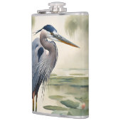 Great Blue Heron Flachmann (Links)