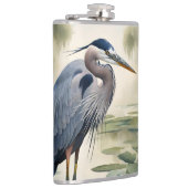 Great Blue Heron Flachmann (Rechts)
