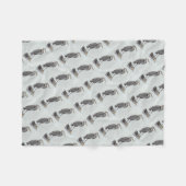 Great Blue Heron Fleecedecke (Vorderseite (Horizontal))