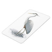 Great Blue Heron Flexi Magnet (Linke Seite)