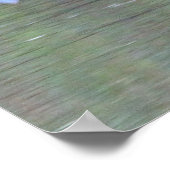Great Blue Heron Flying Poster (Ecke)