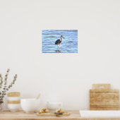 Great Blue Heron Foto Poster (Küche)