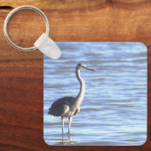 Great Blue Heron Foto Schlüsselanhänger (Vorderseite)
