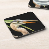 Great Blue Heron Getränkeuntersetzer (Linke Seite)