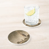 Great Blue Heron Getränkeuntersetzer (Seite)