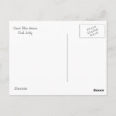 Great Blue Heron In Flight Arizona Postcard Postkarte (Rückseite)