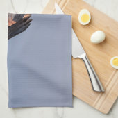 Great Blue Heron in Flug Handtuch (Viertel Falte)