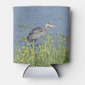 Great Blue Heron in River. Dosenkühler (Vorderseite)