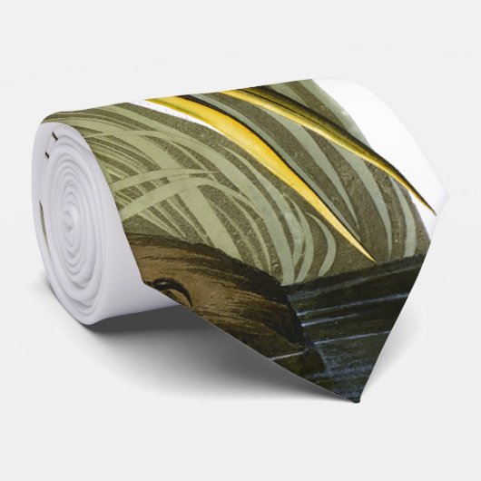 Great Blue Heron, John James Audubon Fine Krawatte (Gerollt)