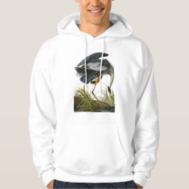 Great Blue Heron, John James Audubon Hoodie
