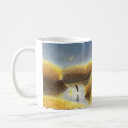 Great Blue Heron Kaffeetasse (Links)