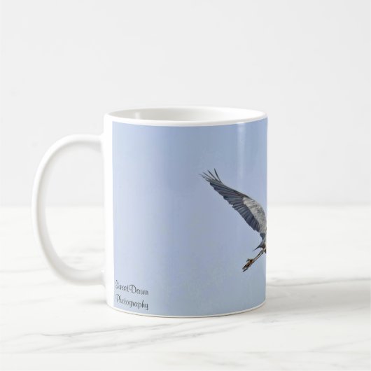 Great Blue Heron Kaffeetasse (Links)