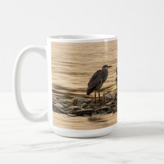 Great Blue Heron Kaffeetasse (Links)