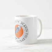 Great Blue Heron Kaffeetasse (VorderseiteRechts)