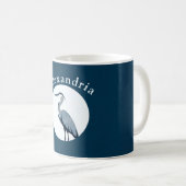 Great Blue Heron Kaffeetasse (VorderseiteRechts)
