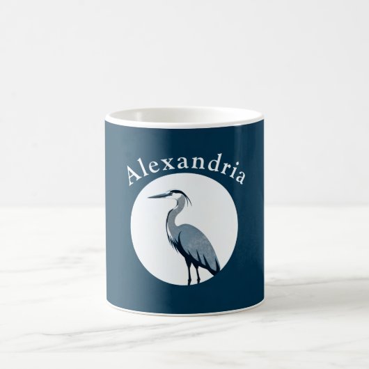 Great Blue Heron Kaffeetasse (Mittel)