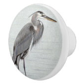 Great Blue Heron Keramikknauf (Rechts)