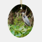 Great Blue Heron Keramikornament (Rechts)