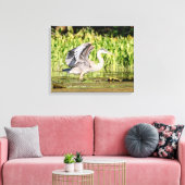 Great Blue Heron Leinwanddruck (Insitu (Wohnzimmer))