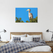 Great Blue Heron Leinwanddruck (Insitu (Schlafzimmer))