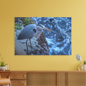 Great Blue Heron Leinwanddruck (Insitu (Wohnzimmer))