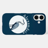 Great Blue Heron Logo Case-Mate iPhone Hülle (Rückseite (Horizontal))
