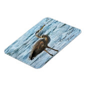 Great Blue Heron Magnet (Linke Seite)