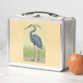 Great Blue Heron Metal Lunch Box (Beispiel)