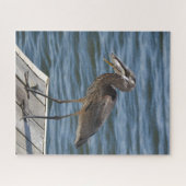Great Blue Heron Nah Up Bird Lover Puzzle (Horizontal)