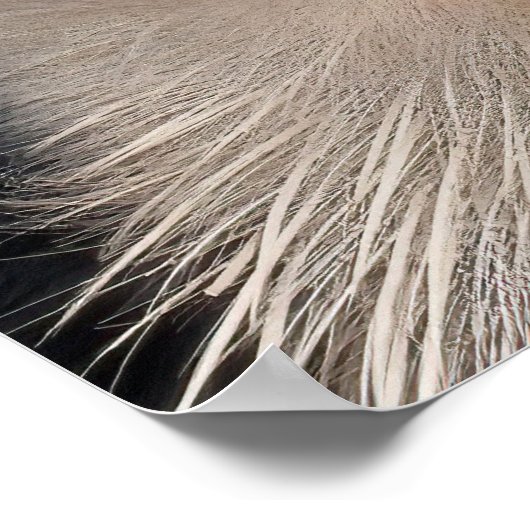 Great Blue Heron Nah Up Poster (Ecke)