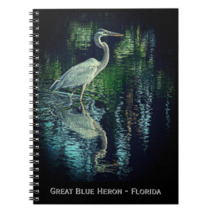 Great Blue Heron Notebook Notizblock