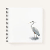 Great Blue Heron Notizblock (Vorderseite)