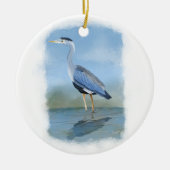 Great Blue Heron Ornament (Vorne)